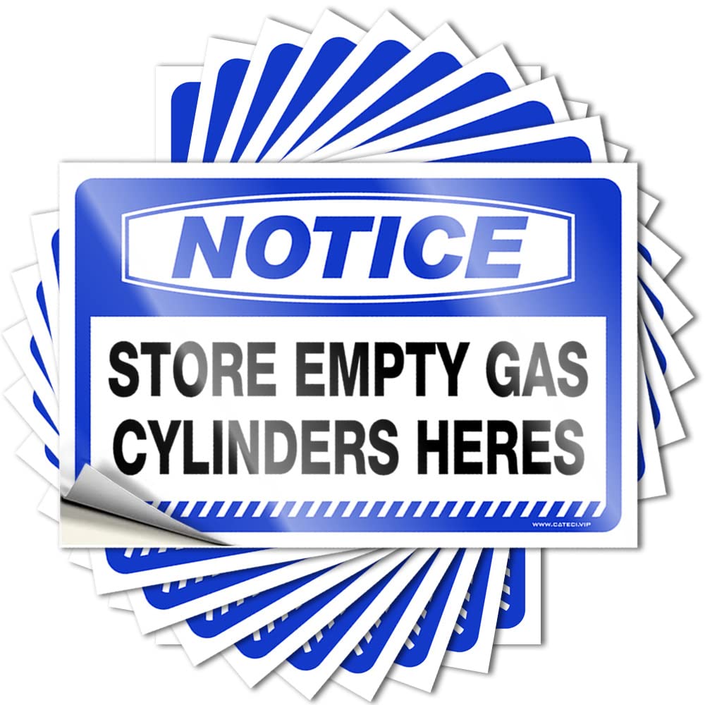 Farmhouse Front Porch Decor Cover Sticker | Notice Store Empty Gas Cylinders Heres Cool Durable Vinyl Sticker Easy Apply for Thankful(12X18CM)