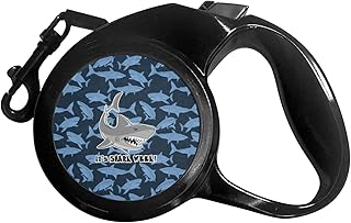 Sharks Retractable Dog Leash - Small (Personalized)