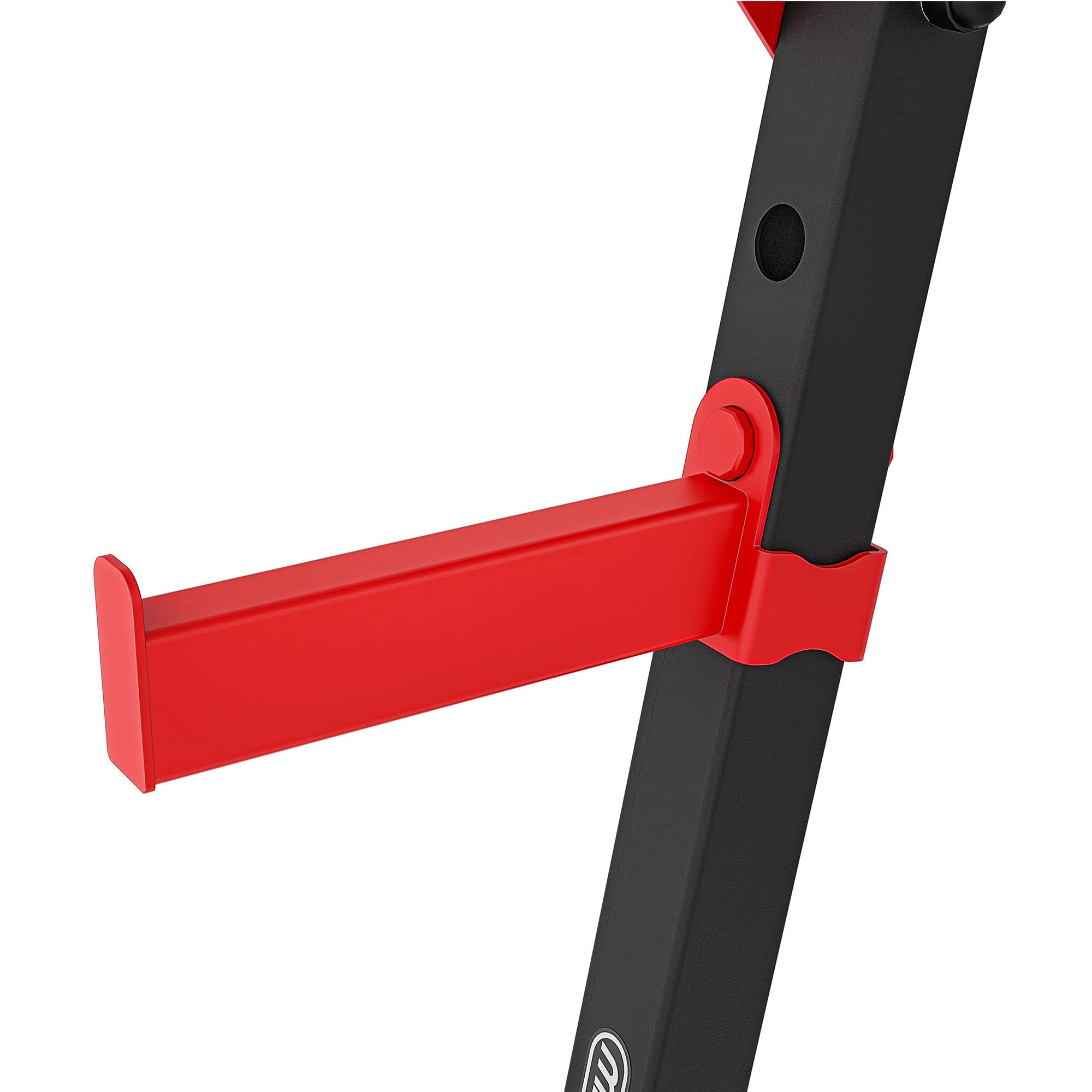 Marbo Sport Kniebeugenständer Hantelablage mit Scheibenständer Kniebeugen-Ständer MS-S107