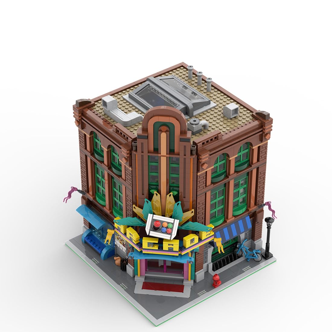MOC-159975 - Kit classico arcade anni '80 (3345 pezzi)