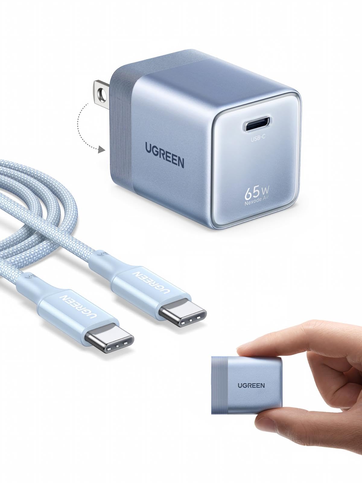 Amazon | UGREEN Air 65W type-c充電器【iPhone18 Pro/Pro Max AVS対応
