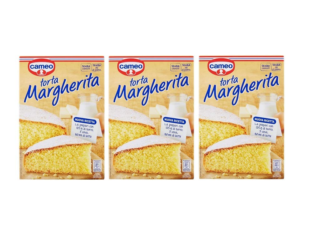 3 x Cameo Preatato per Torta Margherita Italienischer Kuchen 188 g