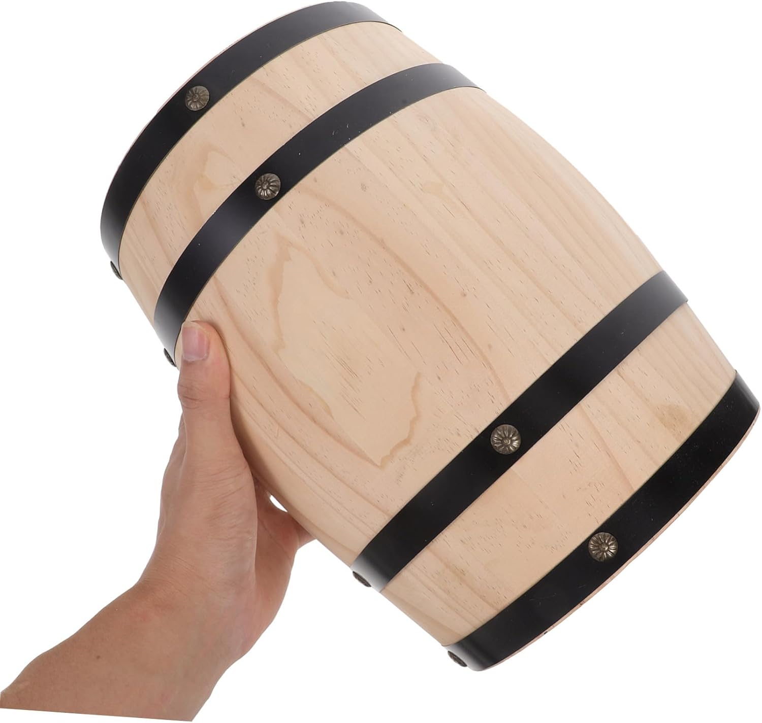 Cabilock Wooden Wine Barrel Ornament Decor for Bar Natural Aroma Enhancer for Home