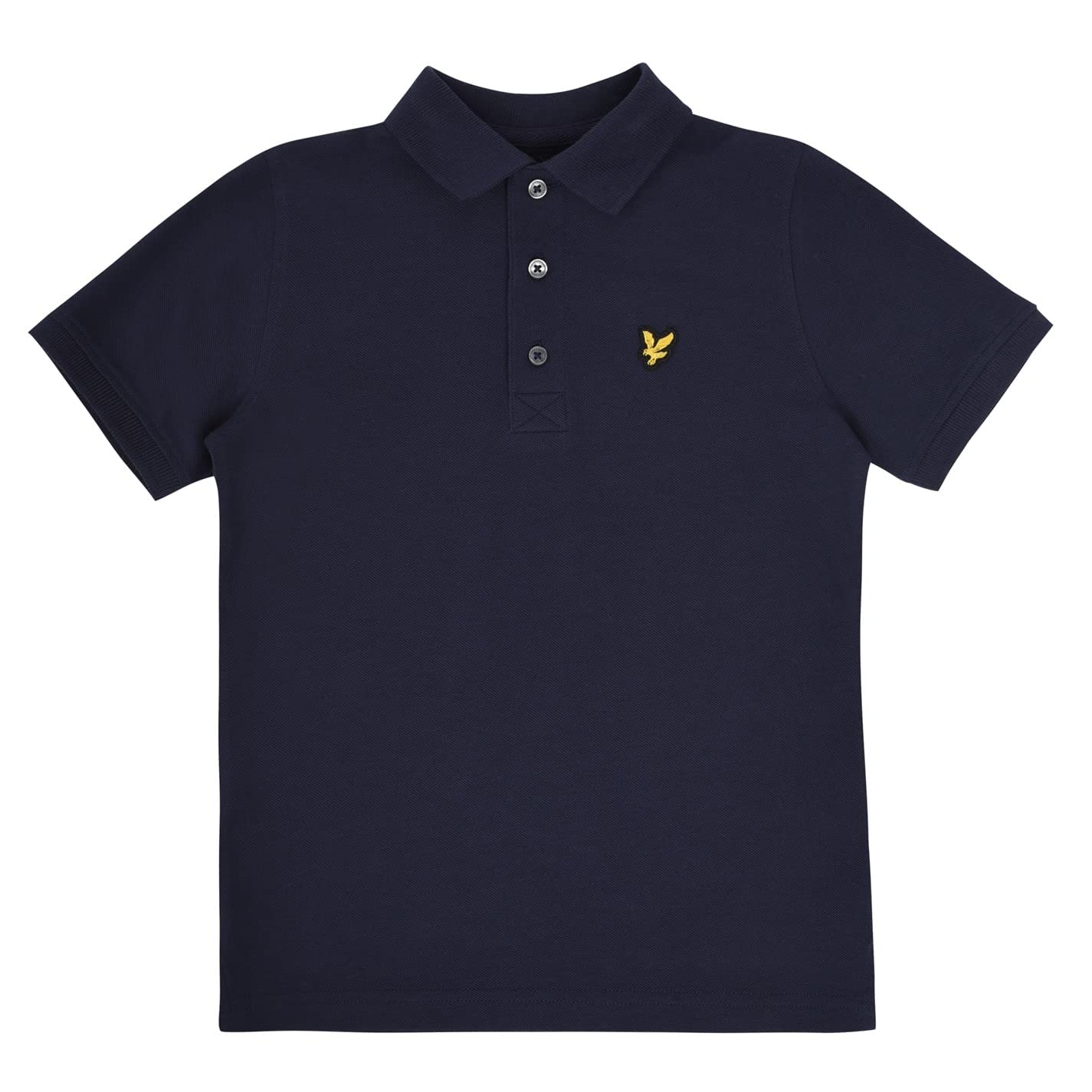 Lyle And Scott Boys Blue Classic Polo Shirt  in Size 12 - 13 Years, Sports Direct