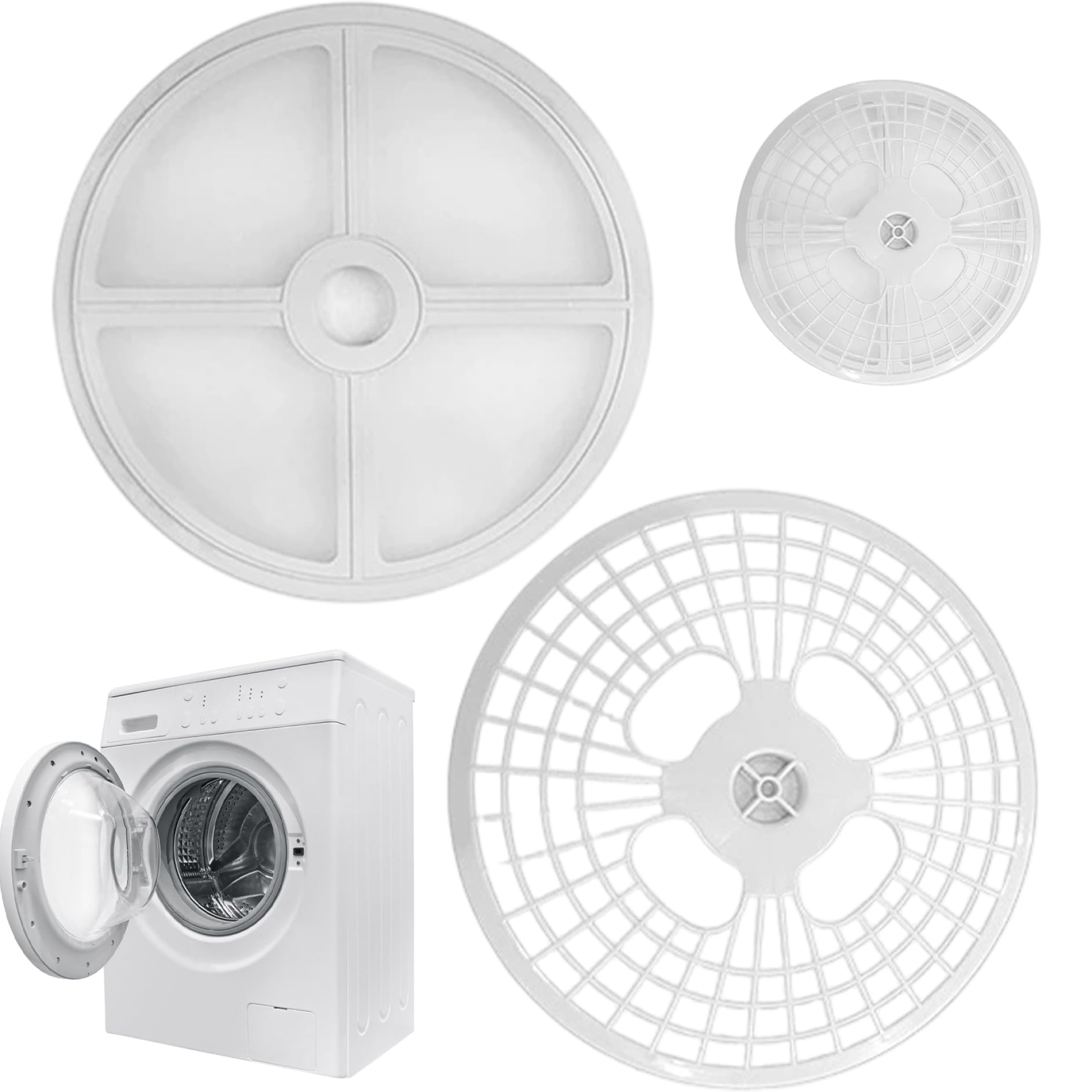 BIBABLYKE 20/60Pcs Cloth Dryer Exhaust Filter Dryer Lint Filter Replacement Exhaust Filter Air Intake Filter For Panda Sonya Sonya - View #13