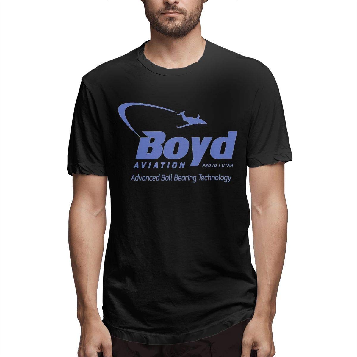 Boyd Aviation Stylish, Casual, Comfortable Cotton Fashion Short-Sleeved T-Shirt 1
