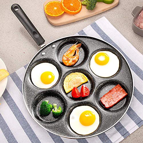 Poêle à œufs 7 cavités Cocoarm anti-brûlure pour cuisson sans coller - 3