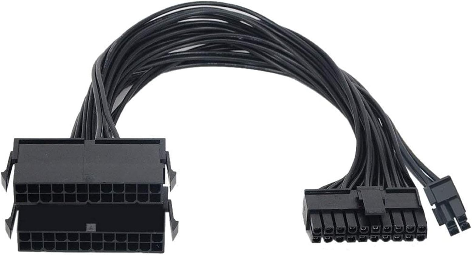 INNKER Power Supply Splitter INNKER Dual PSU Cable 24 Pin 20 4 Pin ATX Motherboard Adapter Mining Extension Cable(30cm)