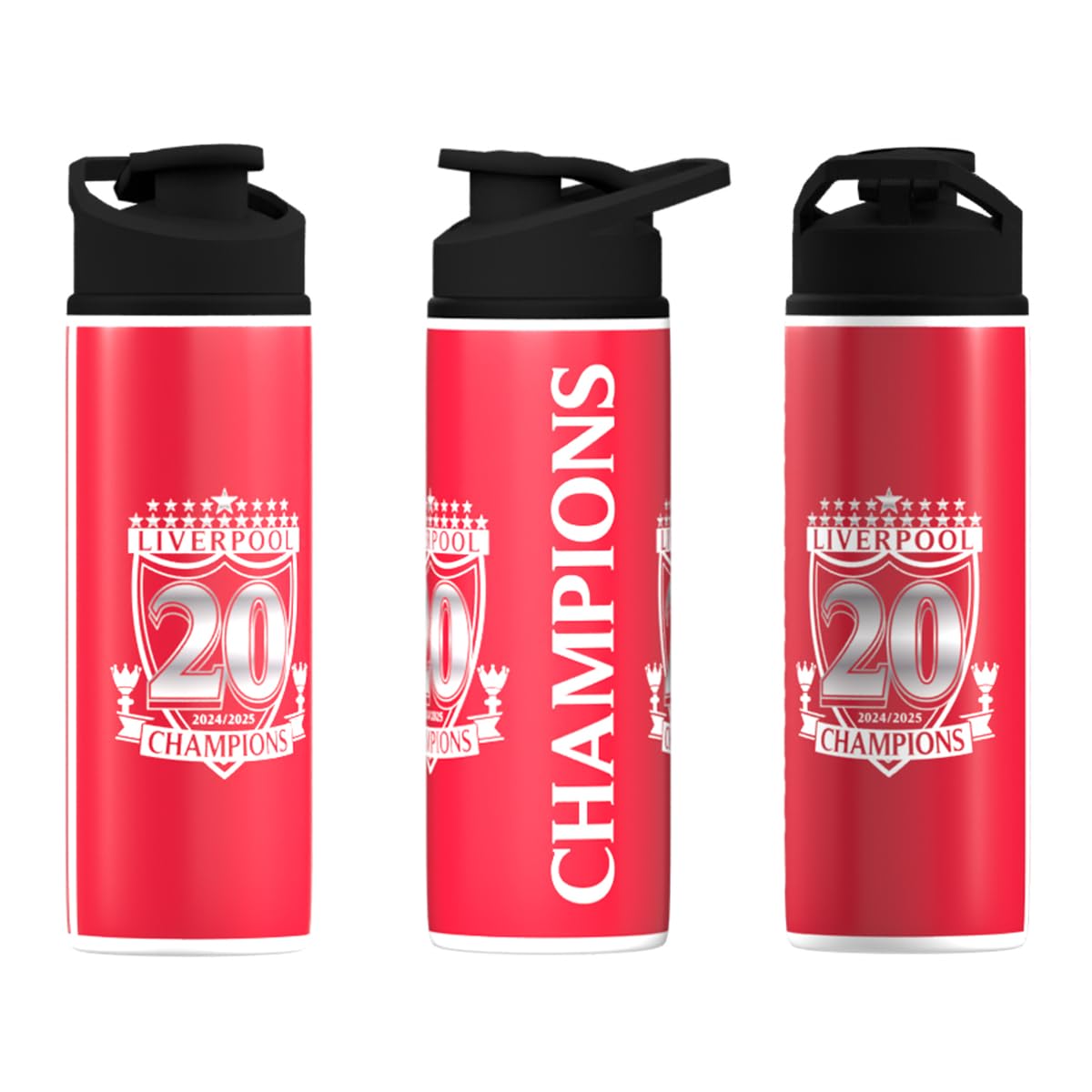 Partisan Liverpool League Champions 2025 Logo - Big Mouth Bottle (600ml)