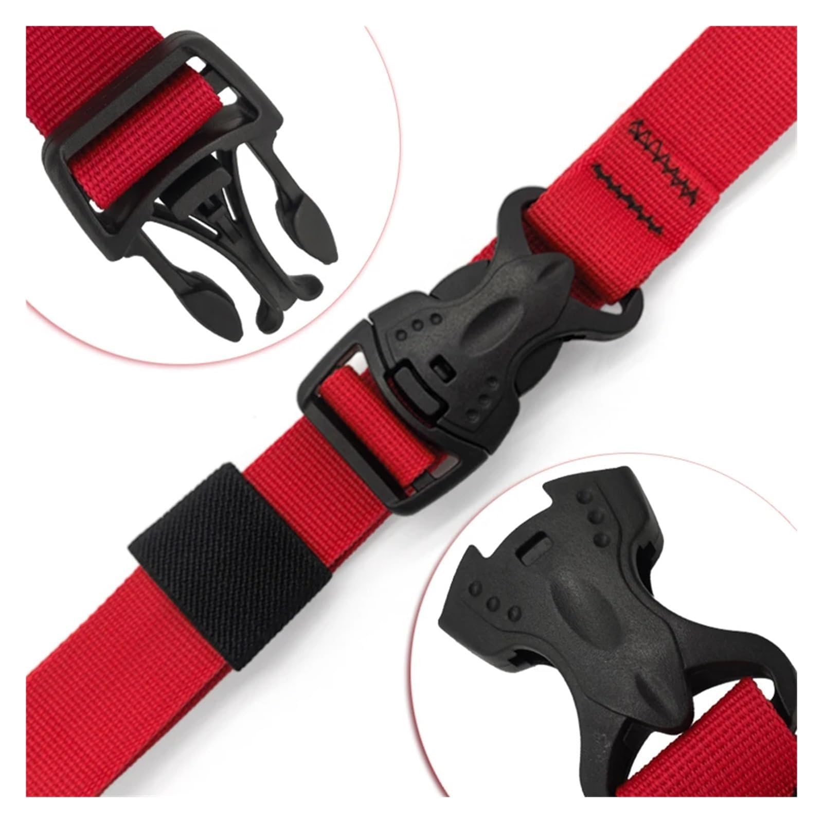 Małe paski z grzechotką, 5/10PCS PPortable Cargo Tie Down Pasek do mocowania bagażu Szybko zwalniana klamra 60/100/150cm Pasek do bezpiecznego mocowania bagażu na kemping i wędrówki(5pcs 60cm)
