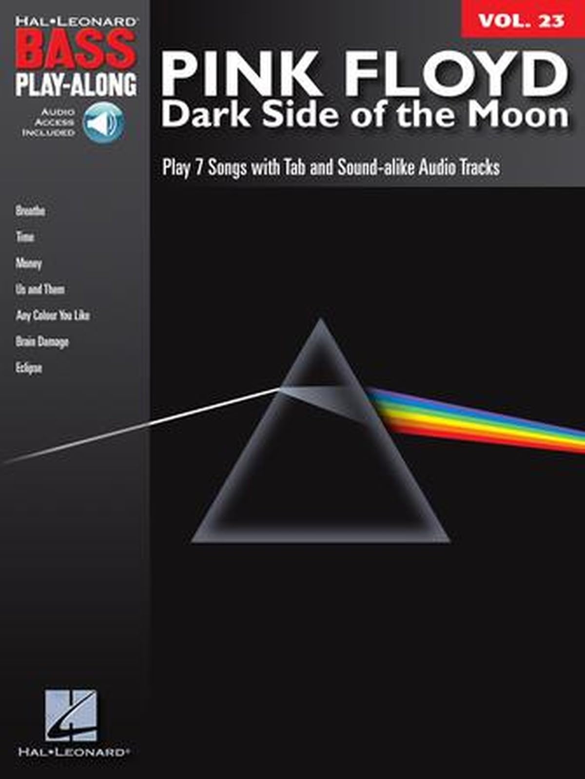 Pink Floyd: Dark Side of the Moon Volume 23 (With Free Enhanced CD) (Hal Leonard Bass Play-Along)