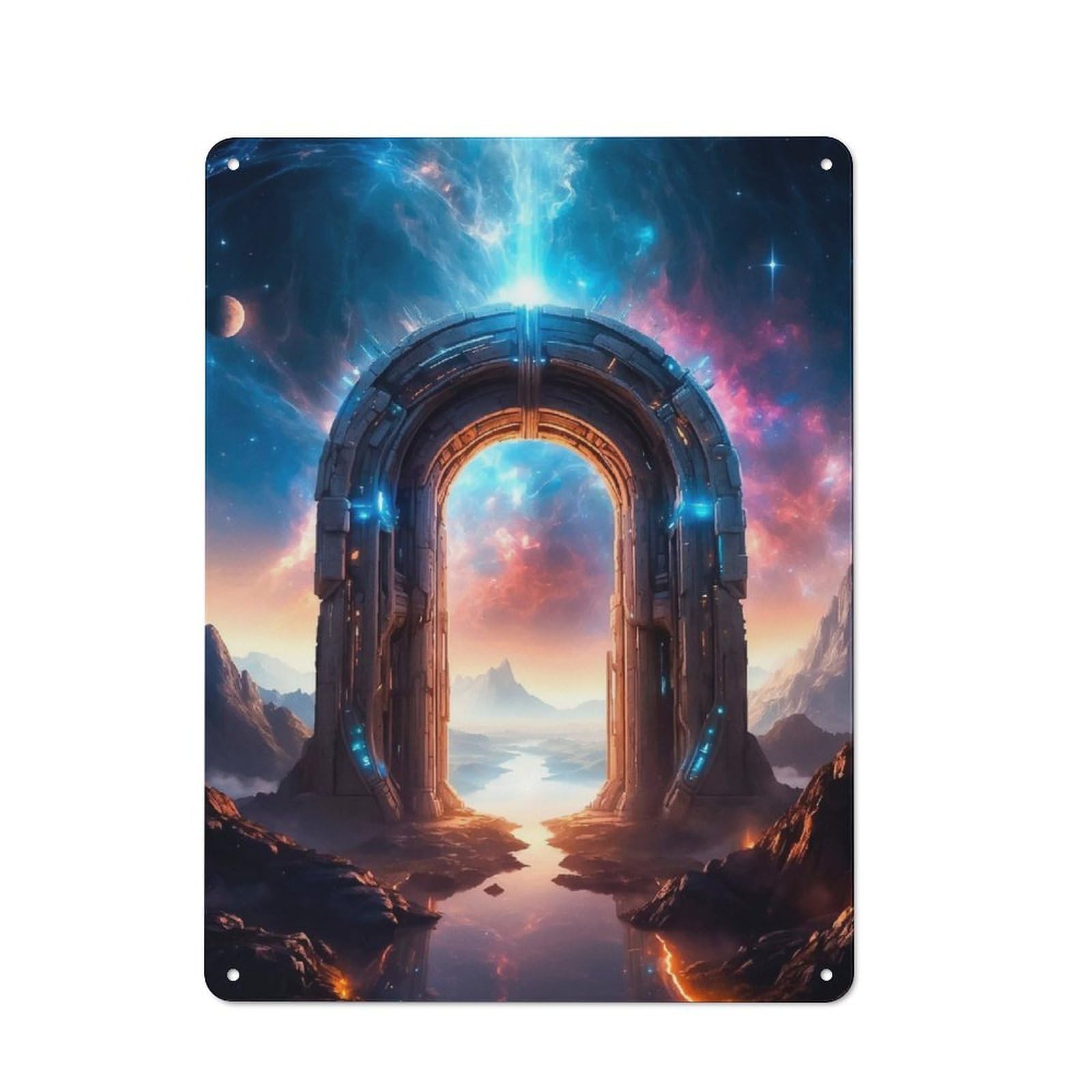 Junmoney Wall Of Truth Retro Metal Plaque 40X30cm For Lounge Or Reading Corner, Winter Wall Decor For Reading Corner Decorators