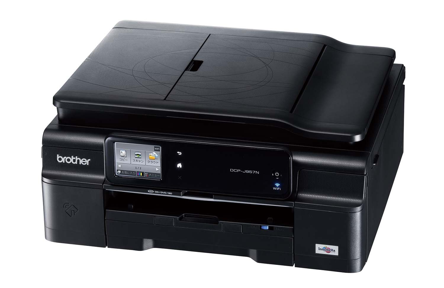 Amazon.co.jp: brother A4インクジェットプリンター複合機/黒モデル/10  