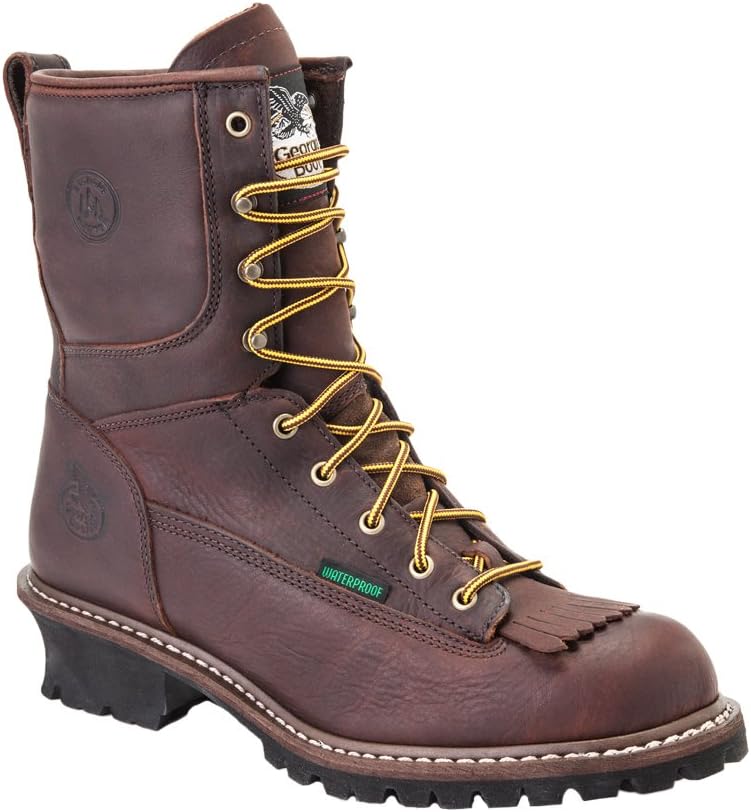 Men's Waterproof Lace-To-Toe Work Boots