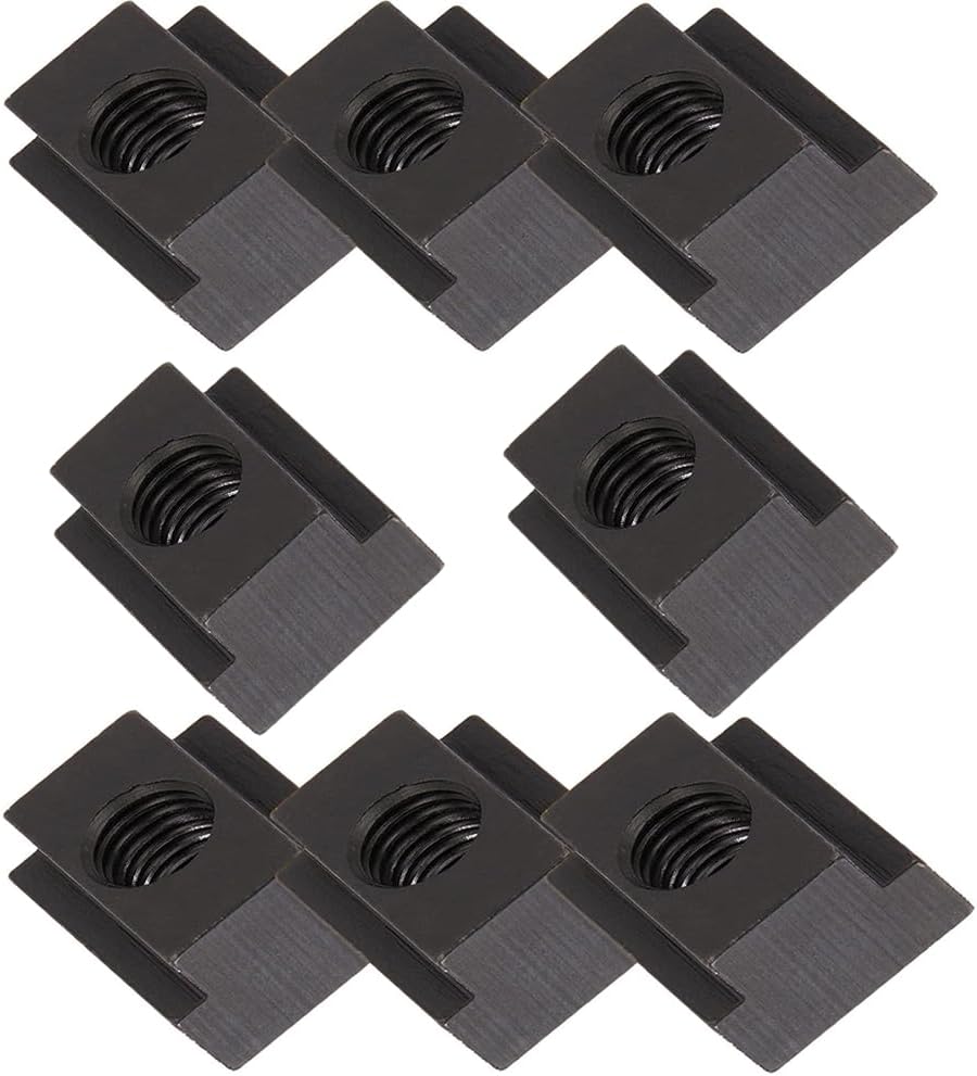 8 Pack T Slot Nuts for Toyota Tacoma Bed Rails Cleats Bed Rack Rail Mount
