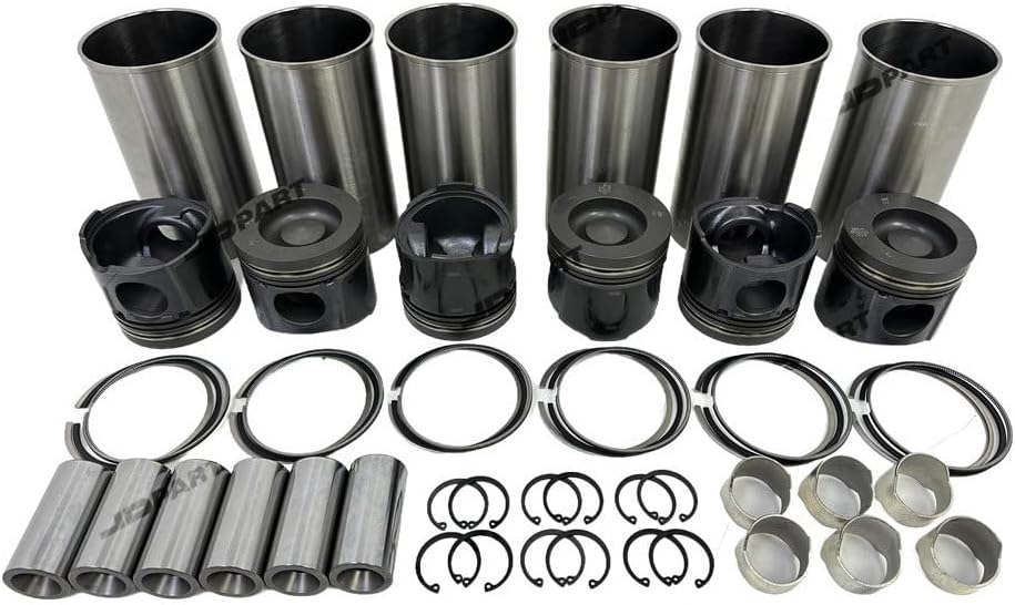 Replaces D6D Cylinder Liner Kit Compatible For Volvo Engine Parts