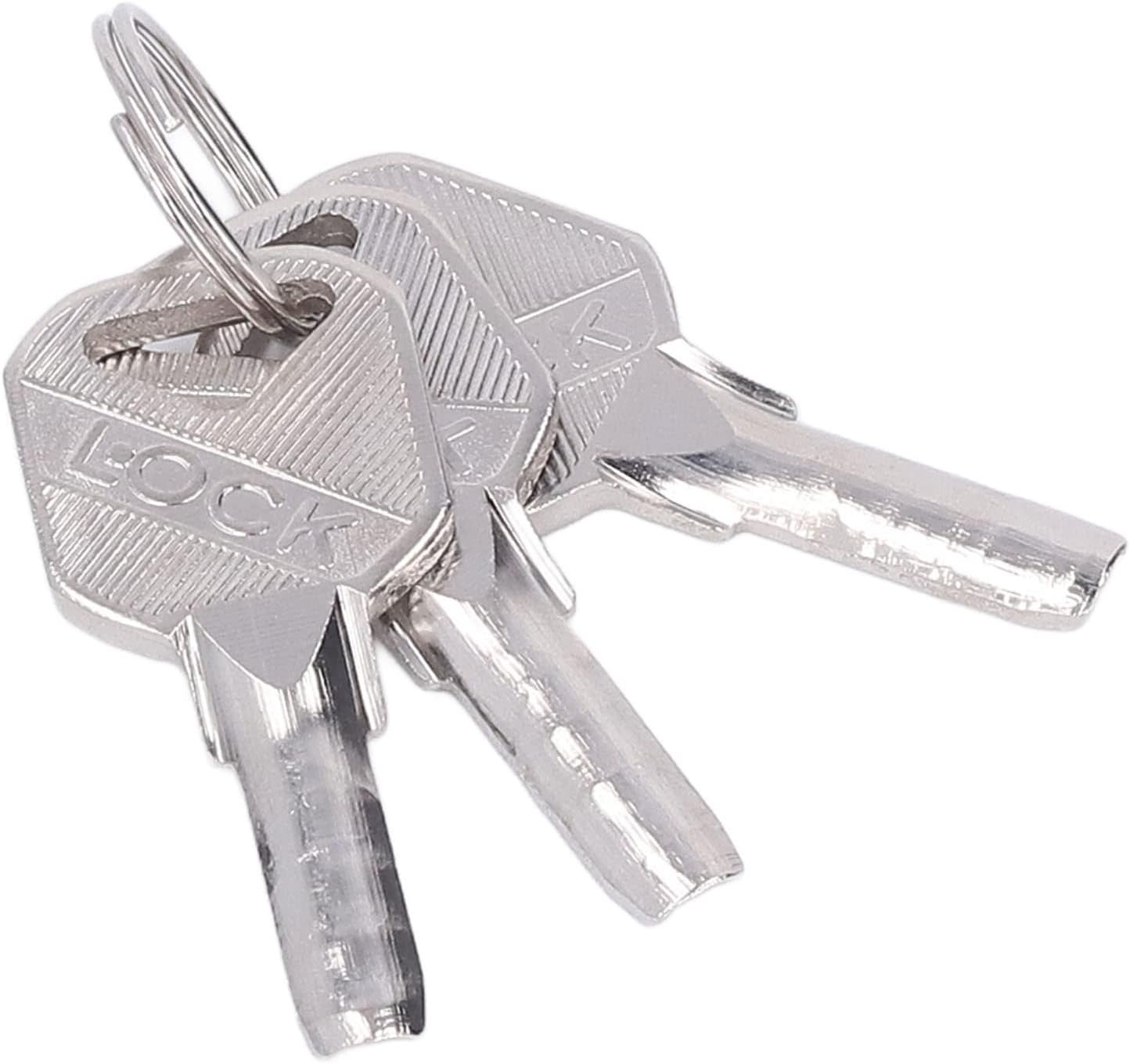 Trailer Hitch Coupler Locking Pin, 5/8 Inch Pin Tow Stainless Steel Barbell Locking Hitch Pin with 3 Keys