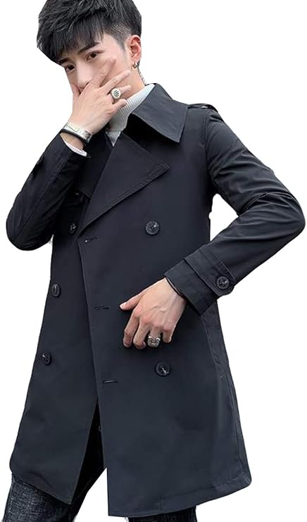 Amazon チェスターコート メンズ 黒 フォマール トレンチコート 紳士着 韓国風コート ビジネス 体型カバー スーツ襟 ダッフルコート オシャレ 秋 冬 ストリート系アウター エレガント コート ジャケット 通販 Amazon チェスターコート メンズ 黒 フォマール トレンチコート 紳士着 韓国風コート ビジネス 体型カバー スーツ襟 ダッフルコート オシャレ 秋 冬 ストリート系アウター エレガント コート ジャケット 通販