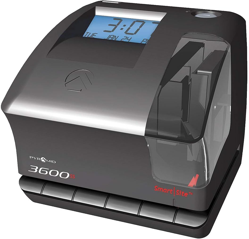 Amazon.com : Pyramid Time Systems - 3600SS Dual Function Employee Time ...