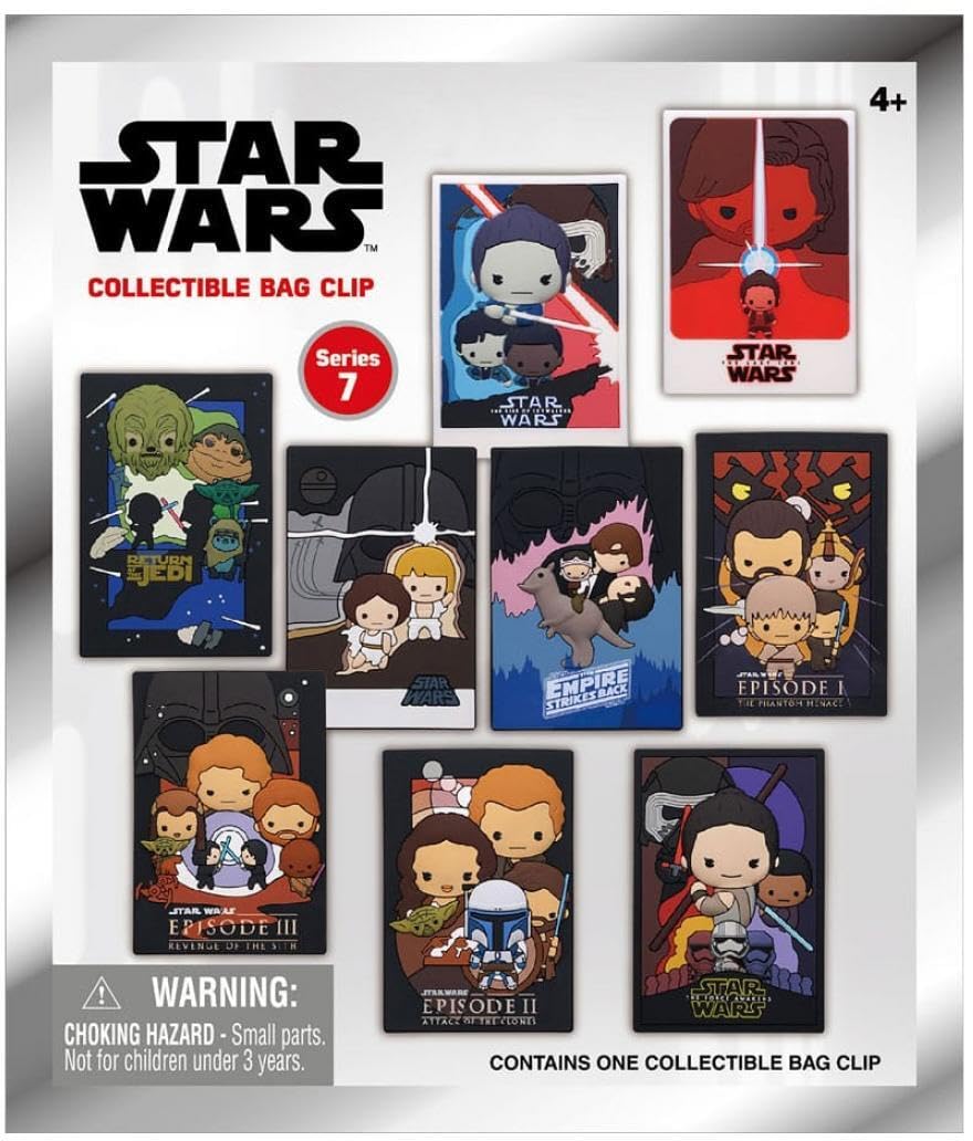 Photo 1 of Monogram Star Wars Collectible Bag Clip - 5" Blind Bag