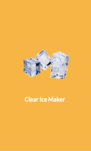 Clear Ice Maker