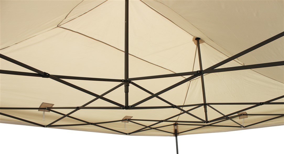 All Seasons Gazebos 3x4.5m vollständig wasserdichtes Faltpavillon - Beige