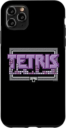 Miniatura 4 de Funda con logotipo de 8 bits para iPhone 11 Tetris
