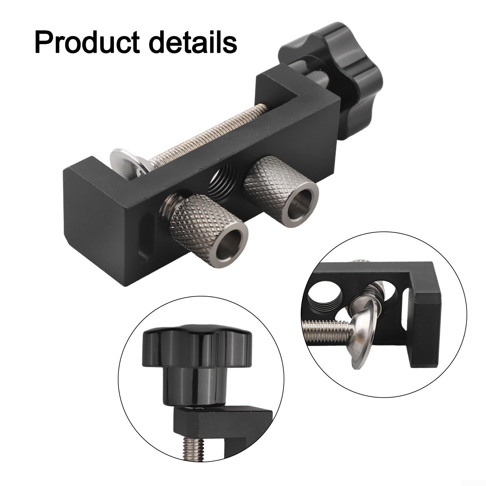 Aluminium-Profil-Bohrvorrichtung, Handwerkzeug-Set zum Lochen, Versenken, Führung, 20 mm, 30 mm, 40 mm Profile