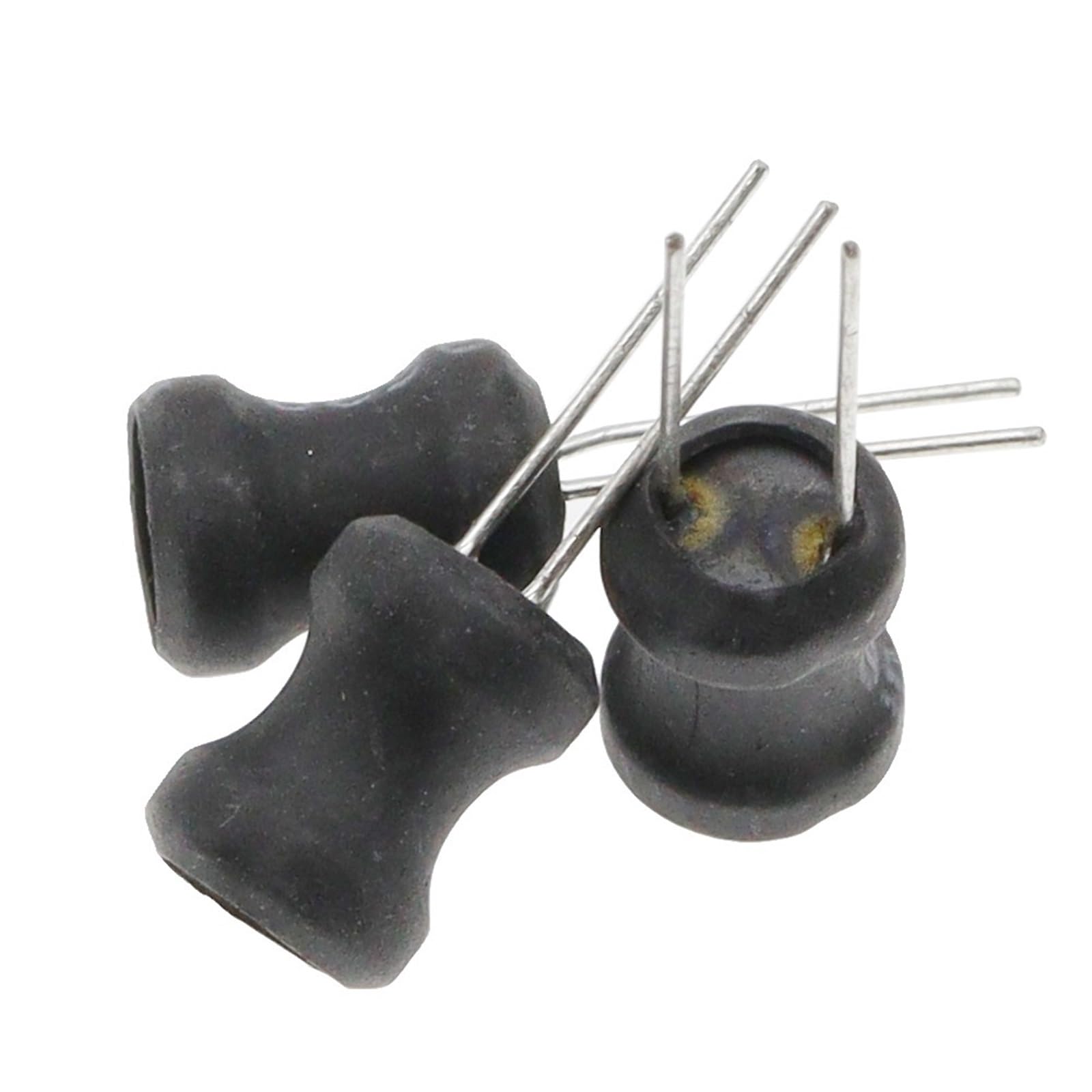 10Pcs DIP Power Inductor 8 * 10mm 2.2UH 4.7UH 10uH 22uH 100uH 150uh 220uH 330uH 470uH 1MH 2.2MH 4.7MH 10MH Inductance 8X10mm 2Pins(4.7UH)