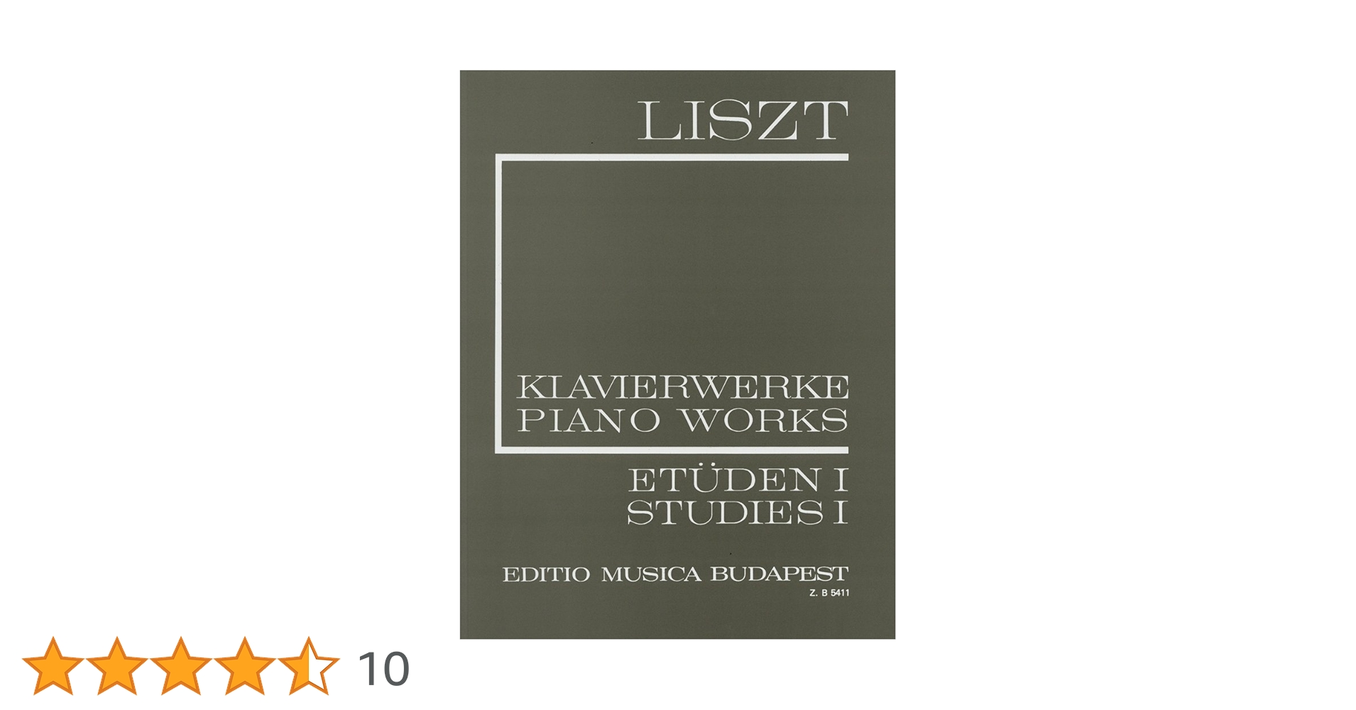 ムジカブダペスト 新リスト全集 超絶技巧練習曲 リスト: 超絶技巧練習曲集/新全集シリーズ I 第1巻 /ムジカ