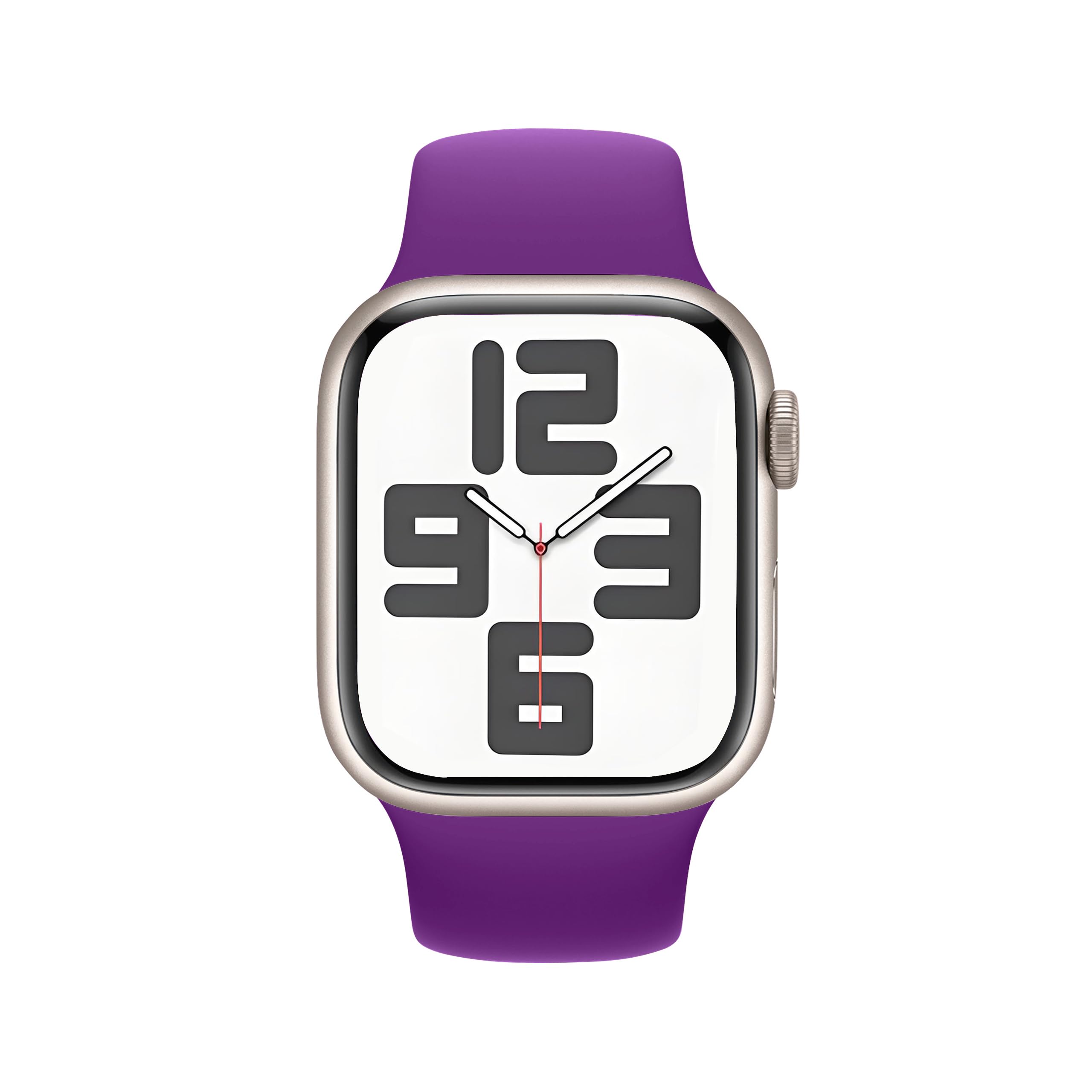 SRena SBC1 cinturino per cinturino apple watch 49mm 46mm 45mm 44mm 42mm 41mm 40mm 38mm ultra 2 apple watch cinturino series 10 9 8 7 6 5 4 3 2 1 originale acciaio sport in colore Viola Regina