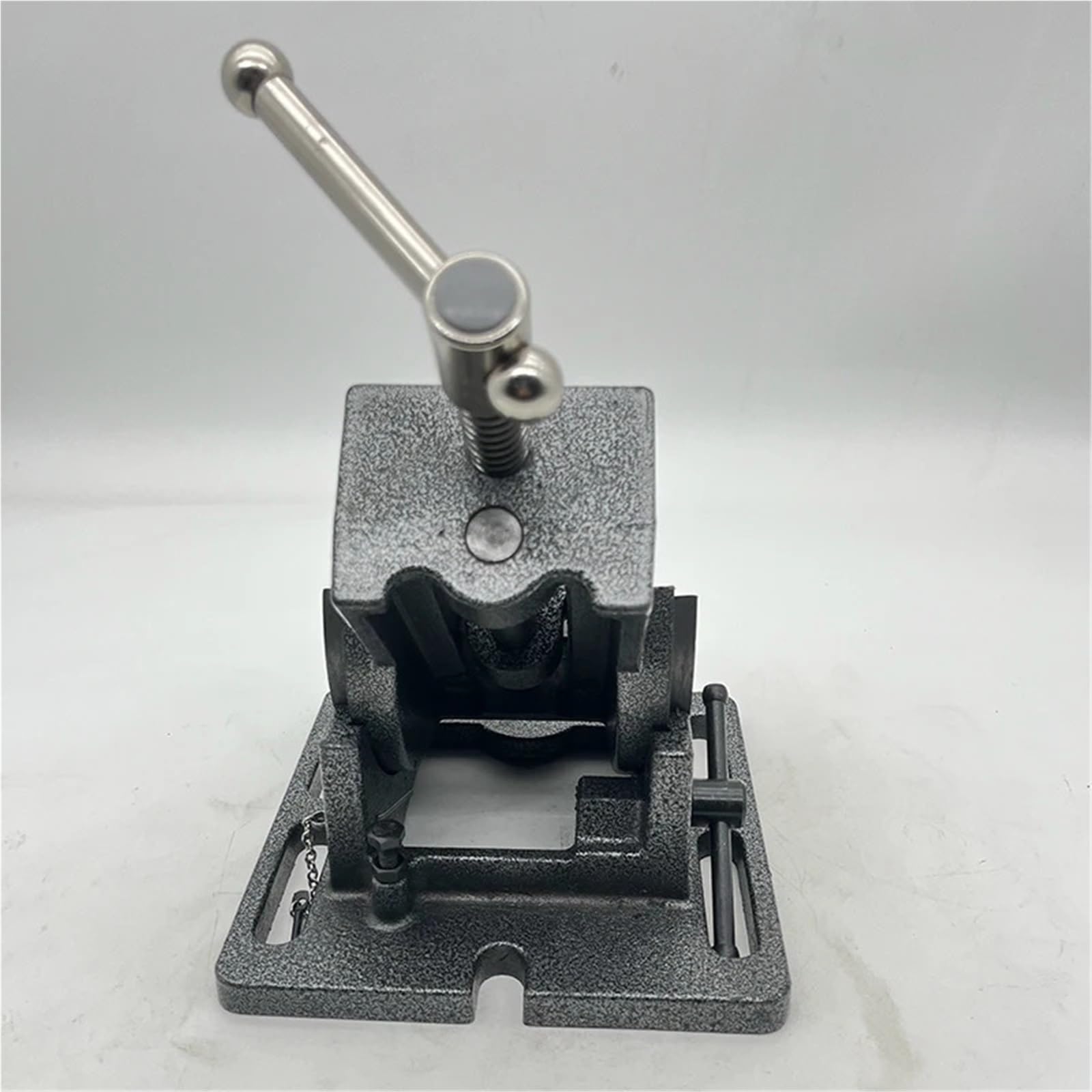 tornillo de banco, Prensa De Taladro Inclinable QKD100 Que Muele 4" Máquina Ajustable Para El Banco