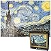 3000 Piece Jigsaw Puzzle, The Starry Night by Van Gogh Jigsaw Puzzles for Adult Reduced Pressure Toy Gift - Learning and Education Toys Gift for Adult Puzzles(45.3 x 32.3 inch)