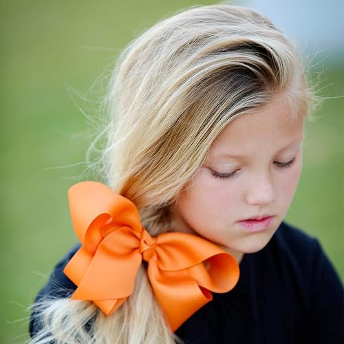 Miniatura 4 de HLIN 6 pinzas para el pelo para niñas pequeñas a juego con muñecas y niñas americanas (6 x 2, 4.5 x 2, 3 x 2)