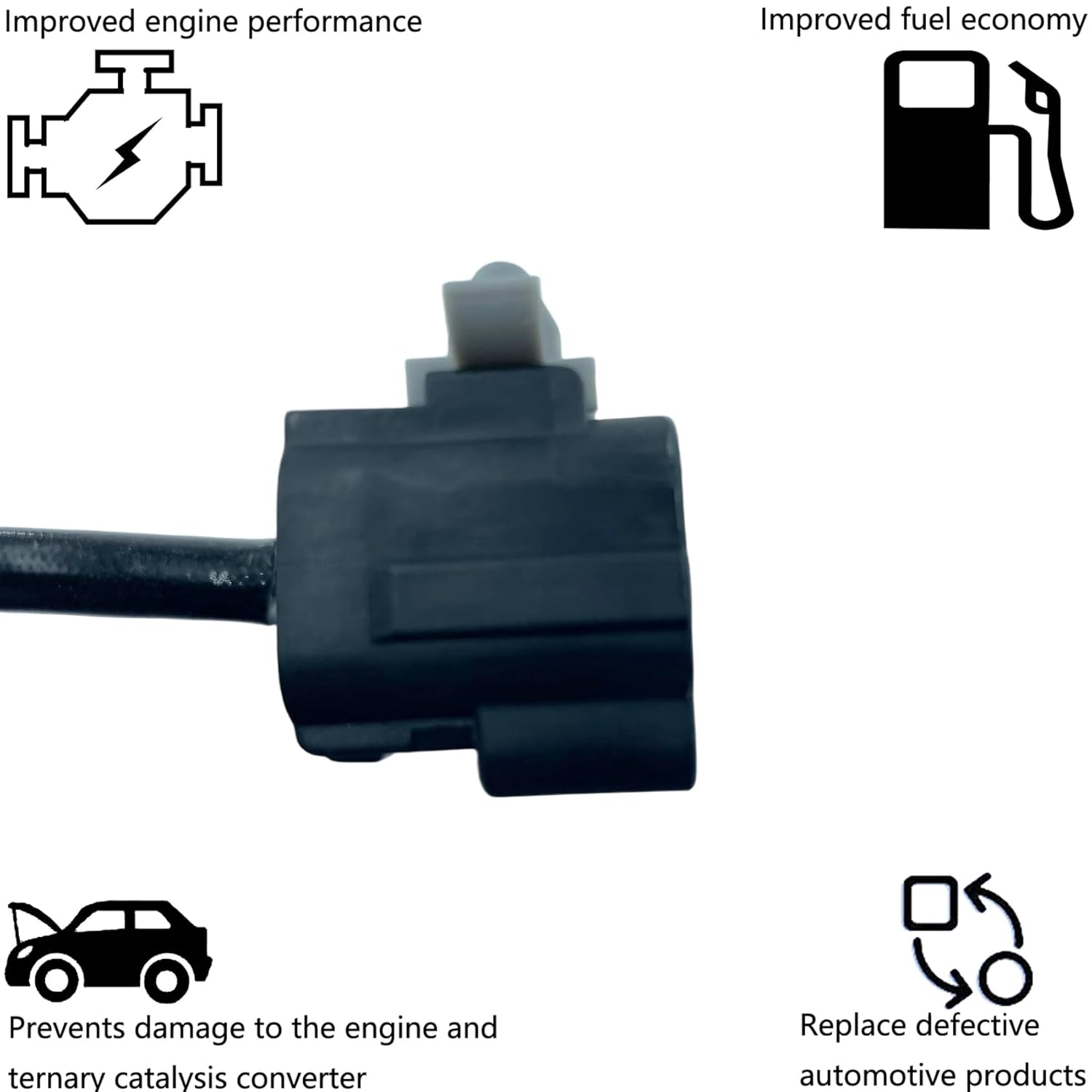 Dropwater Upper + Under O2 Sensors 234-4721 234-4752 Replacement for Mazda 2001 2002 2003 Protege, 2002 2003 Protege 5 2L Upstream and Downstream Oxygen Sensor