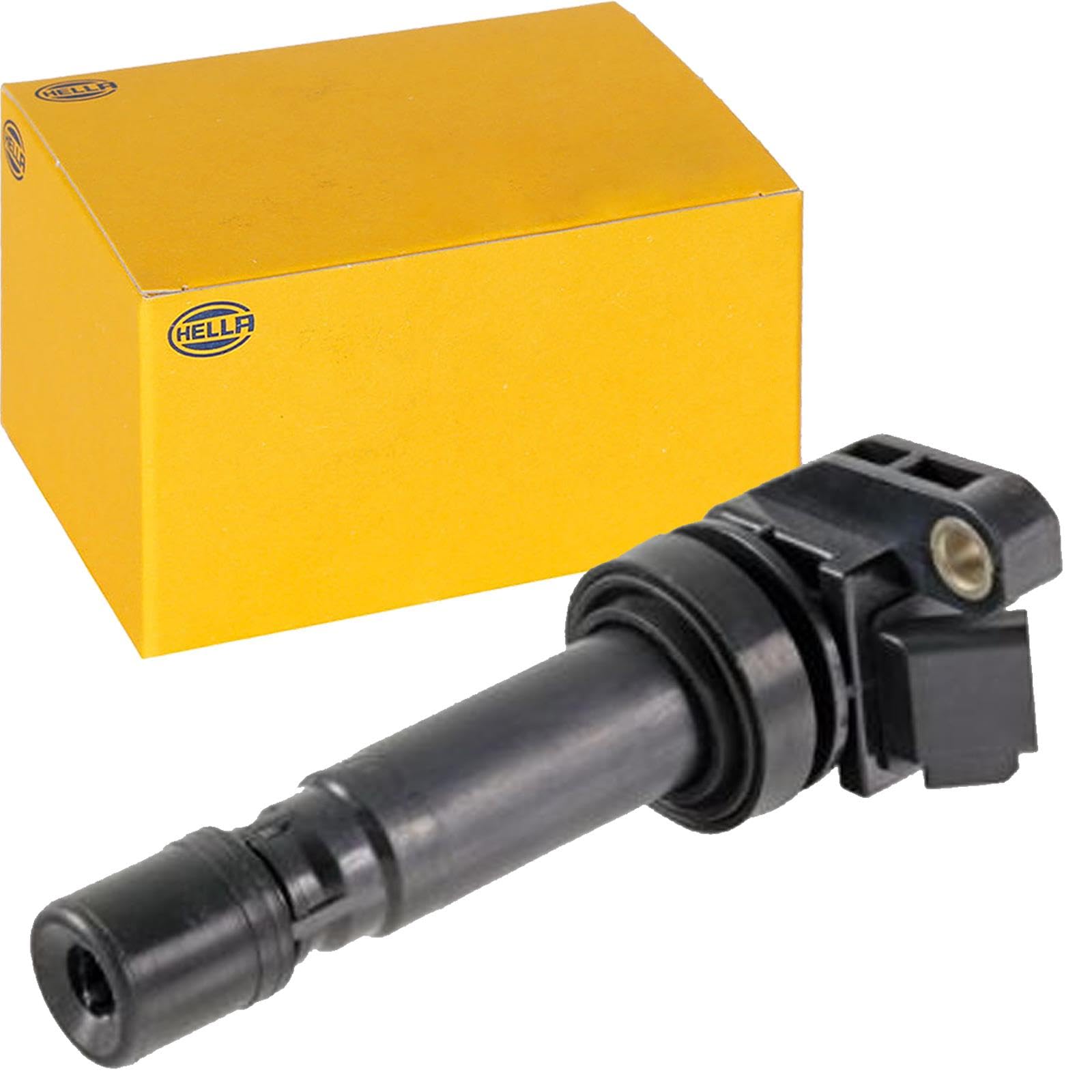 HELLA 5DA 358 057-331 Ignition Coil - 12V - 3-pin connector - Bolted