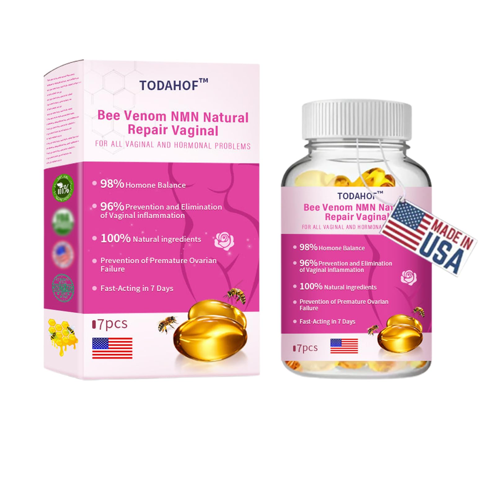 Amazon.com: ZVLZVL TODAHOF Bee Venom Natural Repair Vaginal