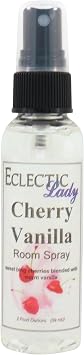 Cherry Vanilla Room Spray, 2 oz, For Home, Room, Office