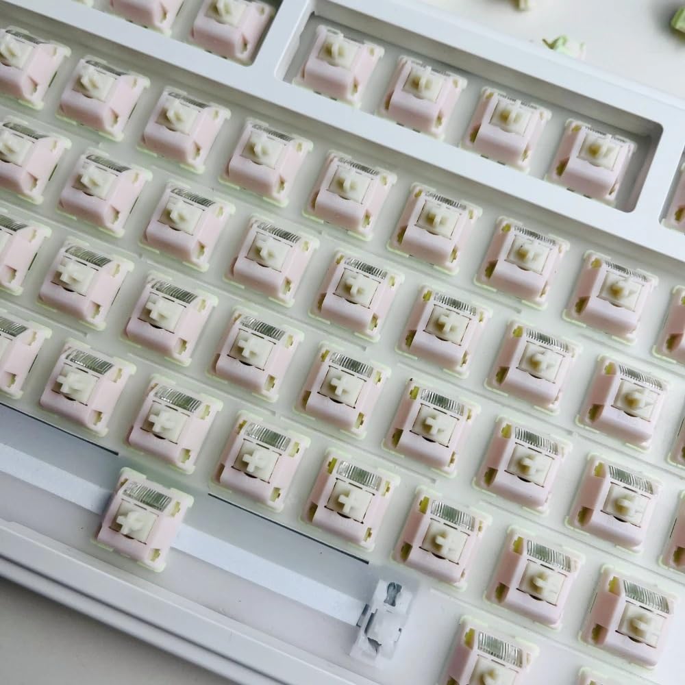 MMD Vivian Switch V2, Benutzerdefinierte Mechanische Tastatur, Vorgeschmierter Linearer Thocky-Schalter(53g,110PCS)