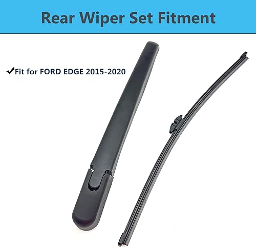 Miniatura 2 de Brazo y cuchilla de limpiaparabrisas trasero de repuesto para Ford EDGE 2015-2020 Brazo y hoja del limpiaparabrisas trasero, estilo de fábrica OE,