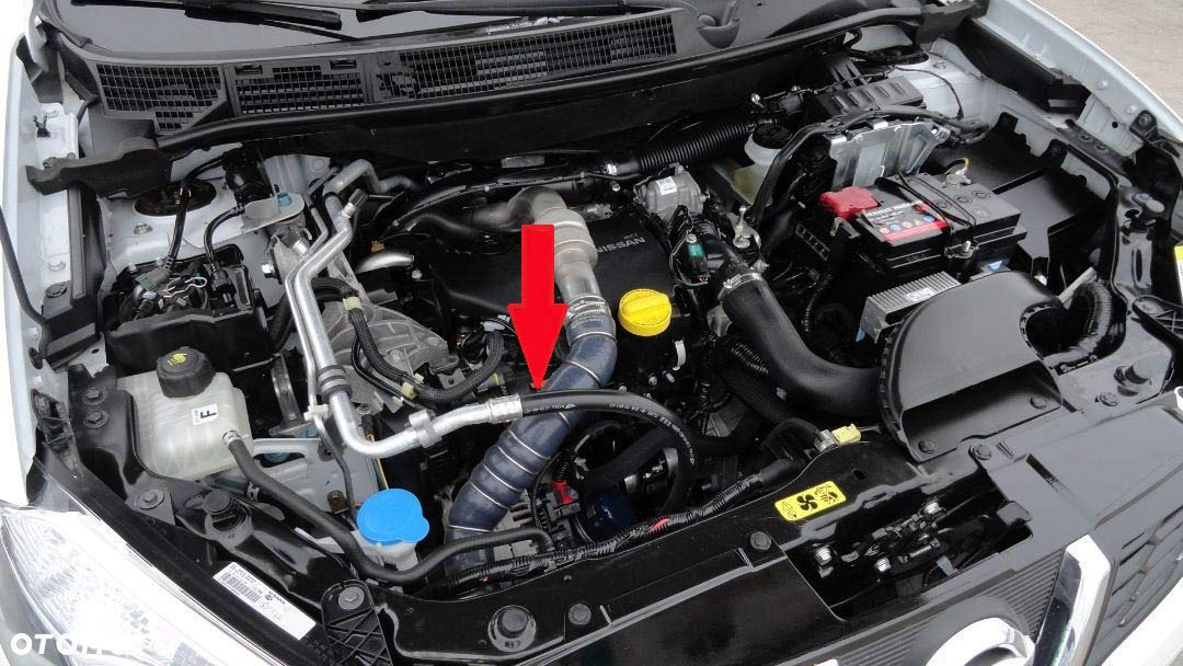 Compatibile/Ricambio per Tubo Turbo InterCOOLER NISSAN QASHQAI 1.5 dCi 110HP dal 2012 14463BB30A 14463BB30B 14463BB30C
