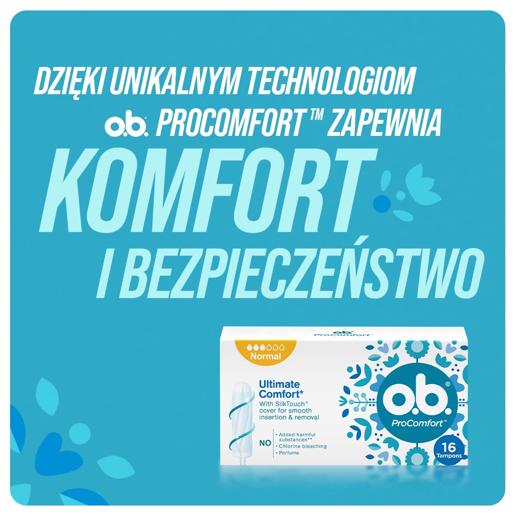 O.B. Ultimate Comfort Gigapack Tampony, 64 sztuki