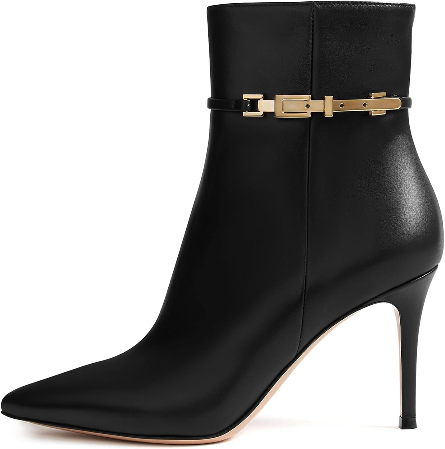 Botines De Mujer Con Tacon Alto Tacón Alto Botas De Mujer Color Beige Tacón Alto Botines Para Dama