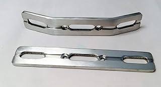 RC Raven Revo 2.5 or 3.3 E-Revo Brushed Aluminum Bumper Set Free Set of Dual Rate Springs