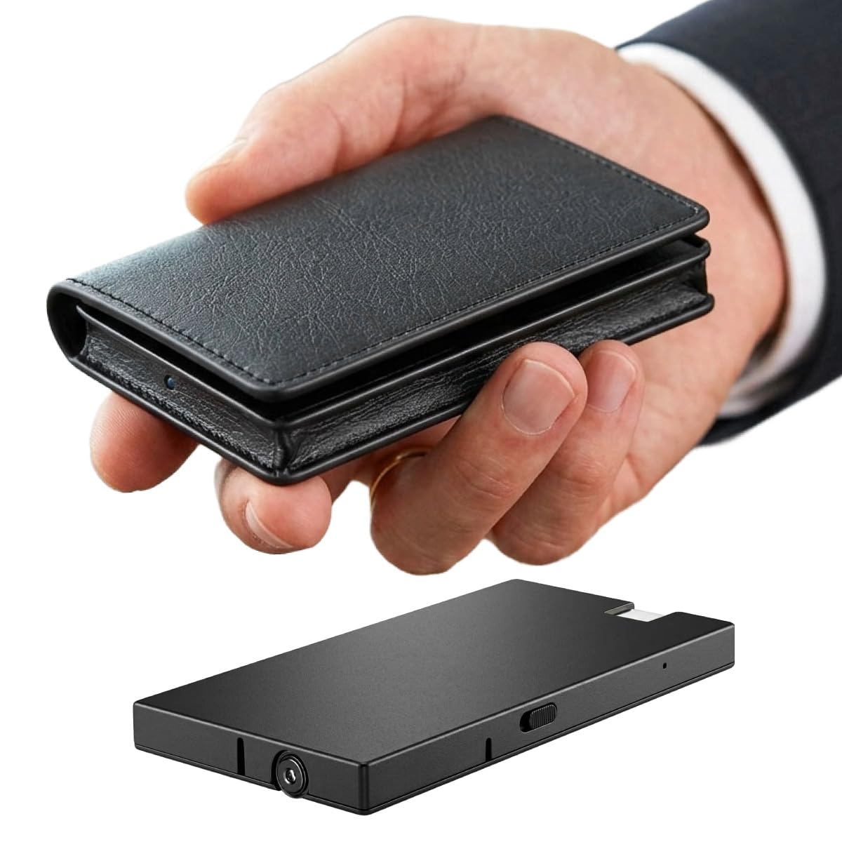 Amazon.co.jp: M@Q 小型カメラ 2.5K 1440P 隠しカメラ カードケース型