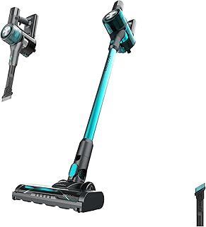 Cecotec Aspiradora Escoba sin Cable Motor BLDC Conga Rockstar P50. 265W, 80AW y 20000Pa, Cepillo Mixto Antienrredos, 3 Modos, Luz LED, Posición Parking, Depósito XXL, Limpia 120m2 en Modo Eco