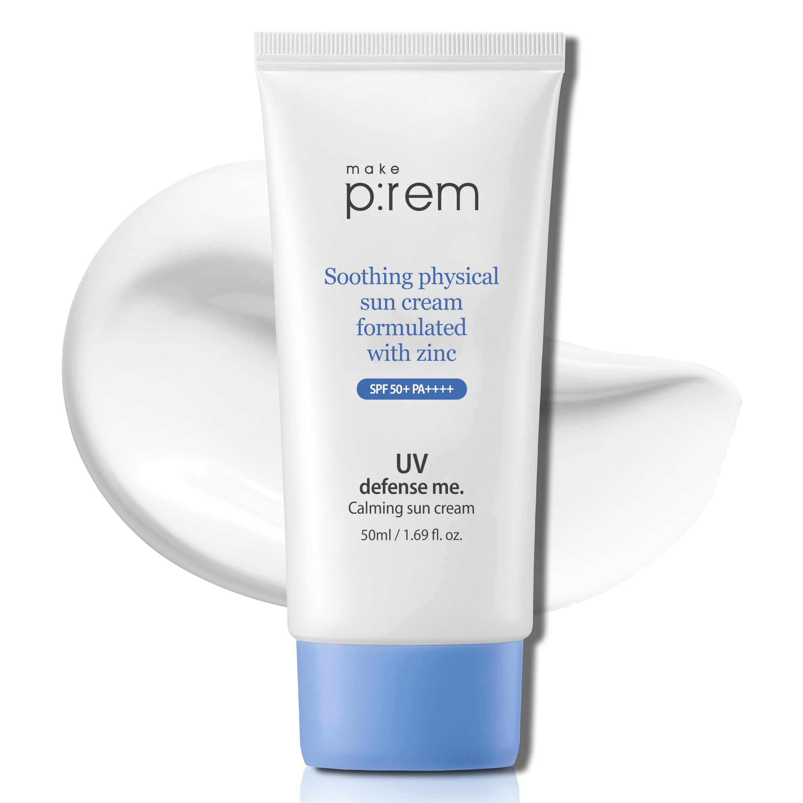 Amazon.com : MAKEPREM UVA UVB Defense Me Calming Sun Cream VEGAN