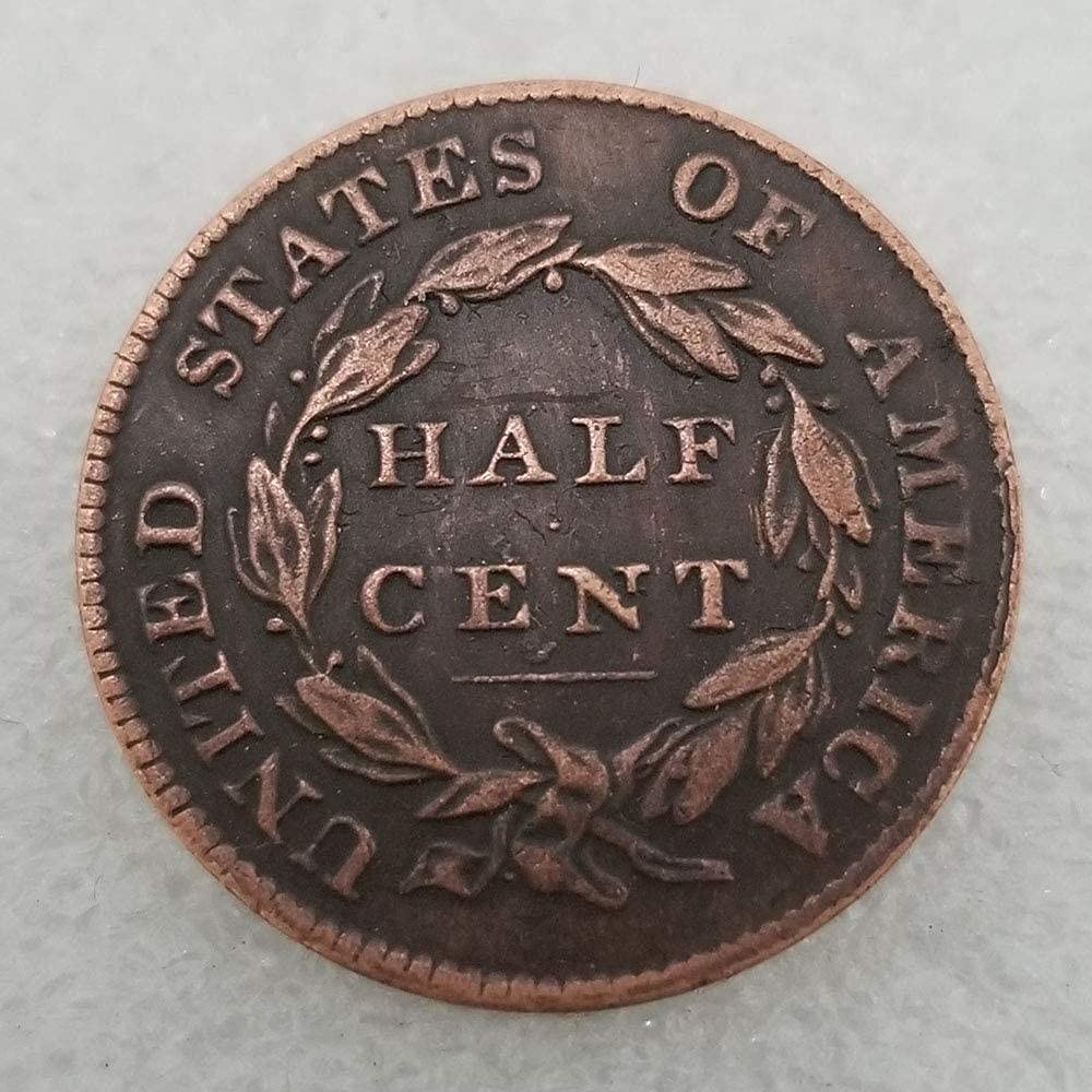 Amazon.com: 1836 Historic Half-Cent Nickel Coin-American