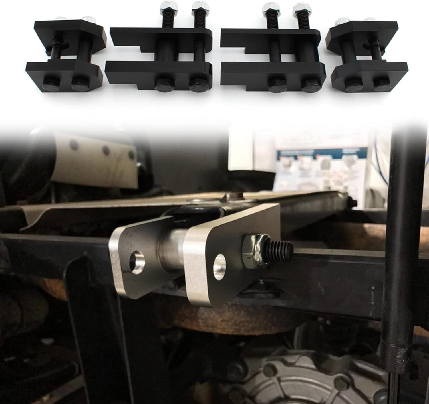 Billet 2" Front & Rear Full Leveling Lift Kit for Yamaha Rhino 450 660 700 4x4