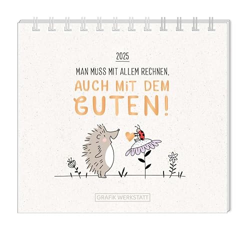 Mini-Kalender 2025 Man muss mit allem rechnen: Mini-Kalender